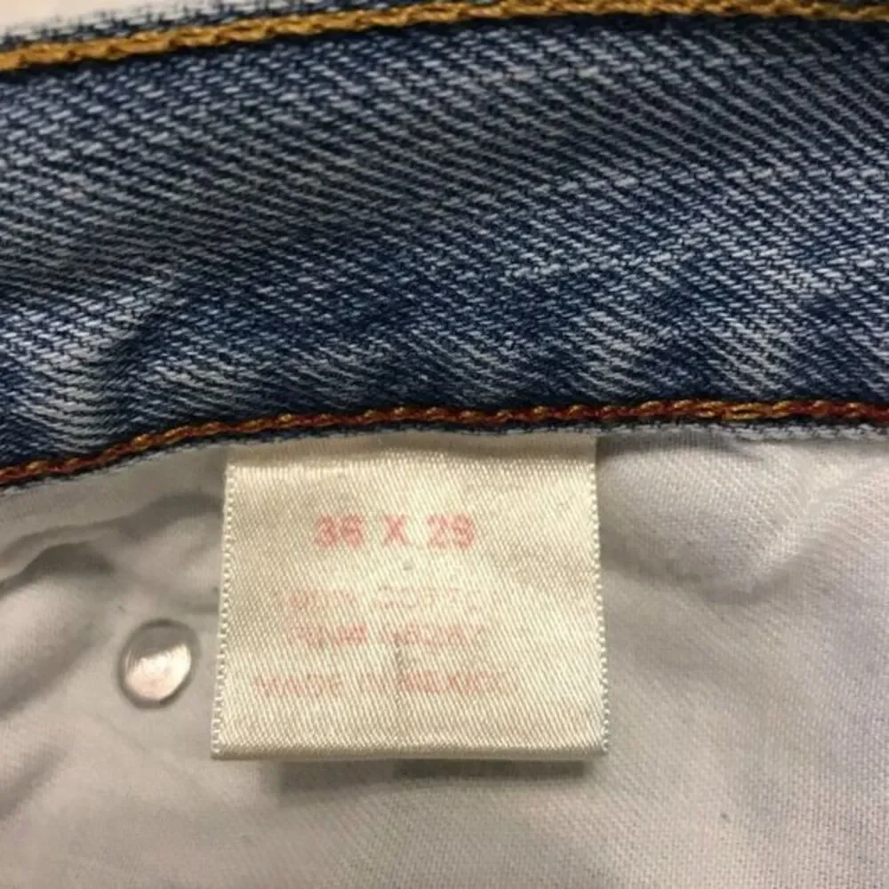 Arizona Jean Co distressed‎ blue jeans size 36X29